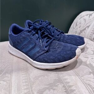 Adidas Navy Blue Mesh Sneakers